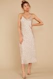 5 Know What You Want Beige Print Midi Dress at reddress.com