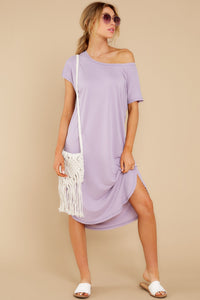 1 Look For Comfort Light Purple Dress at reddress.com