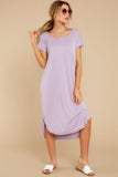 4 Look For Comfort Light Purple Dress at reddress.com