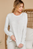 5 Go With The Dapple Grey Top at reddress.com