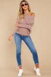 4 Like A Melody Dark Mauve Tunic Top at reddress.com