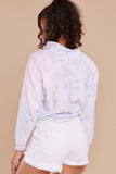 5 Let's Be Real Bubble Berry Tie Dye Crop Pullover at reddress.com