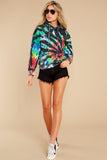 4 New Sensations Black Dynamite Spiral Tie Dye Hoodie at reddress.com