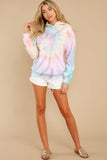 4 New Sensations Margarita Bomb Spiral Tie Dye Hoodie at reddress.com