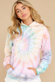 6 New Sensations Margarita Bomb Spiral Tie Dye Hoodie at reddress.com