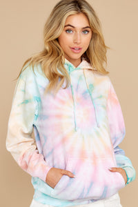 1 New Sensations Margarita Bomb Spiral Tie Dye Hoodie at reddress.com