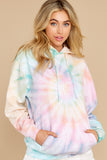 1 New Sensations Margarita Bomb Spiral Tie Dye Hoodie at reddress.com