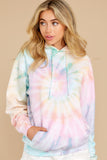 7 New Sensations Margarita Bomb Spiral Tie Dye Hoodie at reddress.com