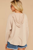 7 Updated Status Taupe Quarter Zip Pullover at reddress.com
